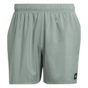 Adidas Solid CLX Short-Length Swim Shorts
