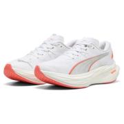 PUMA Løpesko Deviate Nitro 3 - PUMA White/Glødende rød Kvinner