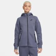 Nike Hettegenser NSW Tech Fleece 24 Windrunner - Grå/Svart Kvinner