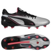 PUMA King Ultimate FG/AG Audacity - Puma Sølv/PUMA Svart/Solen slo til...