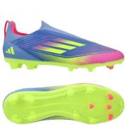 adidas F50 League Laceless FG/AG Celestial Victory - Blå fusjon/Lucid ...