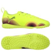 PUMA Future 8 Play TT Audacity - Gul/PUMA Svart/Solen slo til Barn