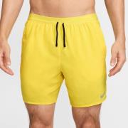 Nike Løpeshorts Dri-FIT Stride 7'' - Lys/Svart/Reflektere sølv