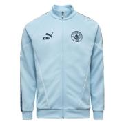 Manchester City Jakke King Anthem - Sølvhimmel/Deep Navy Barn