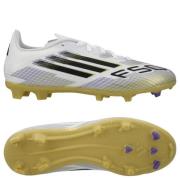 adidas F50 League FG/AG Road to Glory - Fottøy Hvit/Svart/Gull Barn