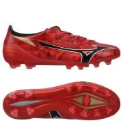 Mizuno Alpha II Made in Japan FG Ruby Red - Rød/Svart/Gull