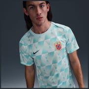 Norge Trenings T-Skjorte Dri-FIT Academy Pro Pre Match - Glacier Blue/...
