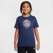 Paris Saint Germain T-skjorte Crest - Navy Barn