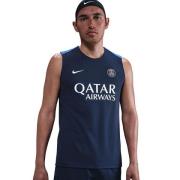 Paris Saint Germain T-skjorte Dri-FIT Strike Sleeveless - Navy/Navy/Hv...