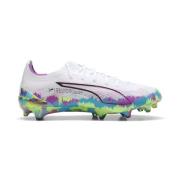 PUMA Ultra 6 Ultimate FG Brilliance - PUMA White/Fizzy Apple/Bright Aq...