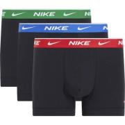 Nike Boksere 3-Pakke - Grønn/Blå/Rød