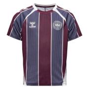 Danmark Trenings T-Skjorte Pre Match Kvinne EM 2025 - Multicolor Barn