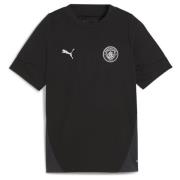 Manchester City Trenings T-Skjorte - PUMA Svart/Puma Sølv Barn