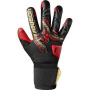 Reusch Keeperhansker Attrakt Gold X GluePrint - Svart/Gull/Brennende r...