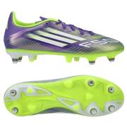 adidas F50 League SG Radiant Blaze - Lilla/Fottøy Hvit/Lucid Sitron Ba...