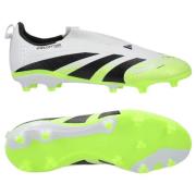 adidas Predator League Laceless FG/AG Radiant Blaze - Fottøy Hvit/Svar...