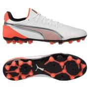 PUMA King Ultimate MG Untamed - PUMA White/Puma Sølv/Glødende rød/PUMA...