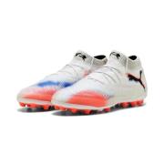 PUMA Future 8 Ultimate MG Untamed - PUMA White/PUMA Svart/Glødende rød