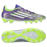 adidas F50 League MG Radiant Blaze - Lilla/Fottøy Hvit/Lucid Sitron