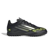 adidas F50 Club TF Electric Stealth - Svart/Metall/Lucid Sitron Barn