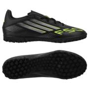 adidas F50 Club TF Electric Stealth - Svart/Metall/Lucid Sitron