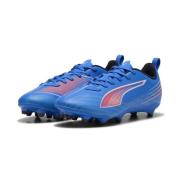 PUMA Ultra 6 Play FG/AG Untamed - Ultra Blue/PUMA White/Glødende rød B...