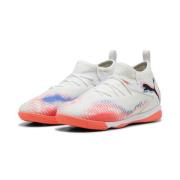 PUMA Future 8 Match Laceless + Mid IT Untamed - PUMA White/PUMA Svart/...