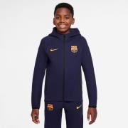 Barcelona Hettegenser NSW Tech Fleece FZ - Lilla/Gul Barn