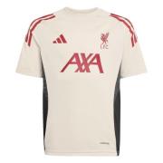 Liverpool Trenings T-Skjorte Tiro 25 - Hvit/Strawberry Red/Svart Barn