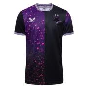 SLAVIA PRAGUE AWAY SHORT SLEEVE SHIRT BLACK BEAUTY / ACAI