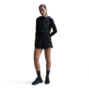 Nike Løpeshorts Dri-FIT Tempo Mid-Rise - Svart/Sølv Kvinner