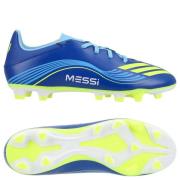 adidas F50 Messi Club FxG VIS10N - Blå/Gul/Blå