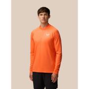 Castore Treningsskjorte 1/4 glidelås AerTek All-Over Print - Oransje/G...