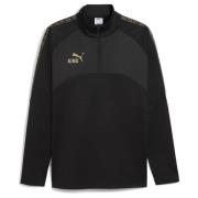 PUMA Treningsskjorte KINGwinter 1/4 glidelås 2.0 - PUMA Svart/PUMA Gol...