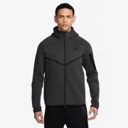 Nike Hettegenser Tech Fleece FZ Windrunner - Grå/Svart