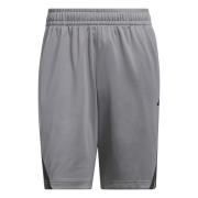adidas Basketball Shorts Legends 3-Stripes - Grå Tre/Svart