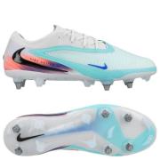 Nike Phantom 6 Elite Low Cut SG-PRO SPILLERUTGAVE United - Turkis/Oran...