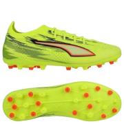 PUMA Ultra 6 Pro MG Unleashed - Gul/PUMA Svart/Glødende rød/Lime Squee...