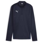 PUMA Treningsskjorte teamGOAL 1/4 glidelås - PUMA Navy/PUMA White/Pers...
