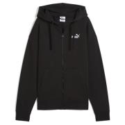 ESS Small No. 1 Logo Comfort Full-Zip Hoodie FL PUMA Black