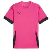 PUMA Trenings T-Skjorte teamGOAL - Rosa/PUMA Svart