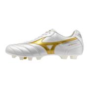 Mizuno Morelia II Elite FG - Hvit/Gull/Sølv
