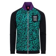 Liverpool Treningsjakke 1995/96 - Svart/Grønn/Lilla