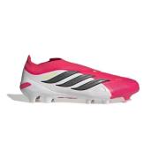 adidas Predator League Laceless FG Born For Goals - Lucid Red/Svart/Fo...