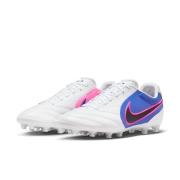 Nike Tiempo Ligera Pro AG Attack - Hvit/Svart/Blå/Rosa FORHÅNDSBESTILL...