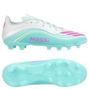 adidas F50 Messi League MG Aurora Radiante - Fottøy Hvit/Lucid Pink/Fl...