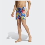 Adidas MEXICANA FLORALS 3 STRIPES SWIM SHORTS 5 INCH
