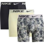 Nike Boxer 3-Pakke - Tech Camo/Life Lime/Svart