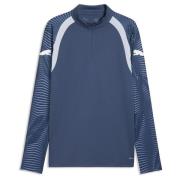 individualFINAL 1/4 Zip Top Deep Blue-PUMA White-Icy Blue