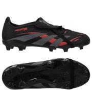 adidas Predator League Fold-over Tongue FG Stealth Victory - Svart/Tre...